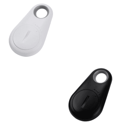 Water Drop Bluetooth-compatible Anti Lost Object Finder (Option: Black and White Opp)