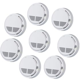 Household Smoke Alarm (Option: 8PCS)