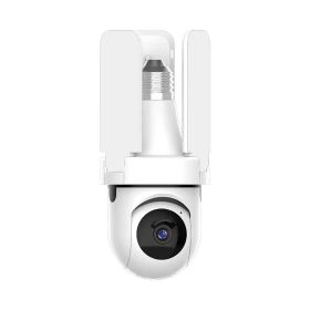 Surveillance Camera Three-leaf Fan Bulb (Option: Default)
